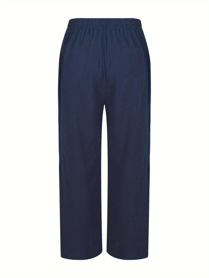 Men's Long Joggers | Wide Leg