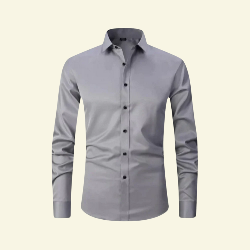 Lioran – Shirt with Contrast Buttons