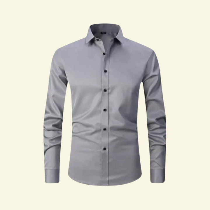 Lioran – Shirt with Contrast Buttons