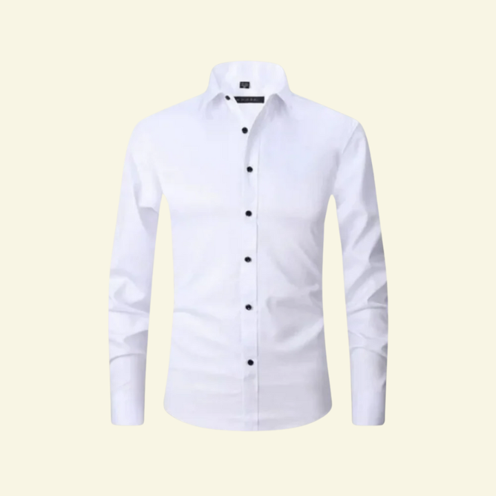 Lioran – Shirt with Contrast Buttons