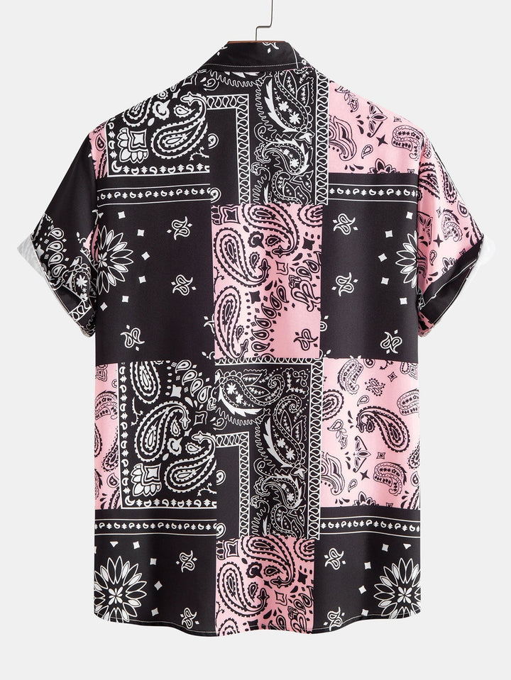 Novarix – Paisley Shirt with Button Placket