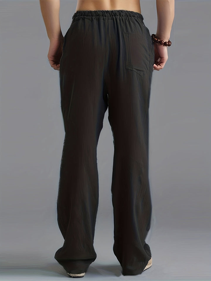 Men's Long Joggers | Wide Leg
