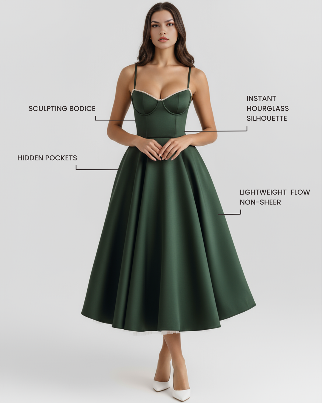 Selene- Midi Dress
