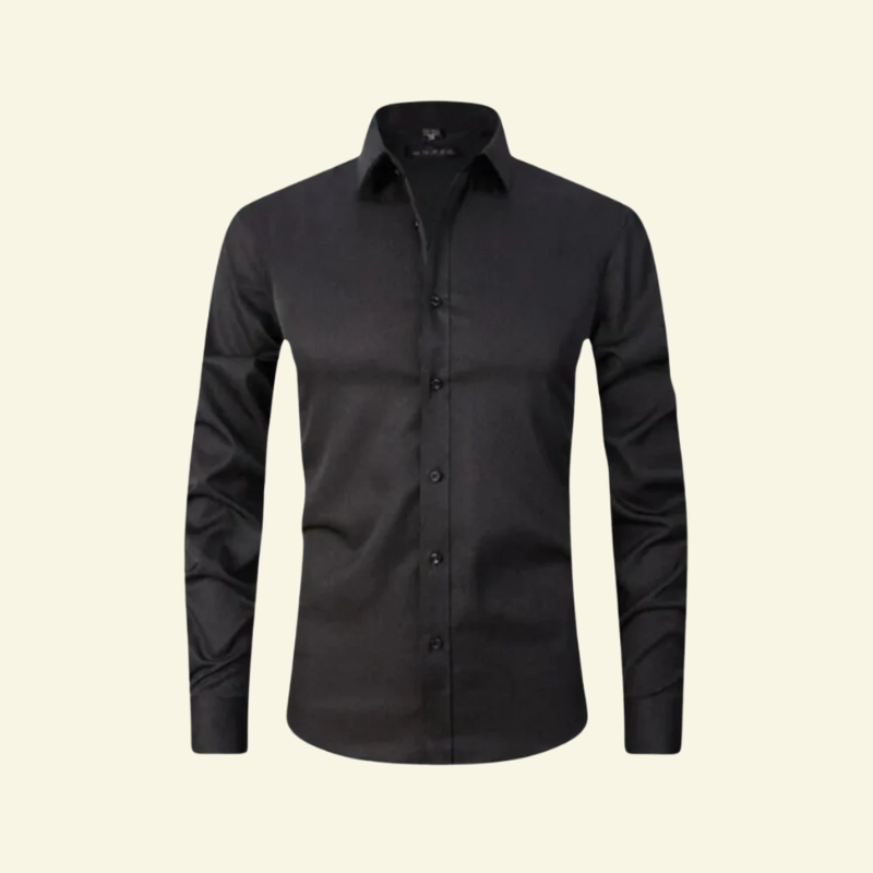 Lioran – Shirt with Contrast Buttons