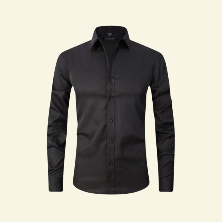 Lioran – Shirt with Contrast Buttons