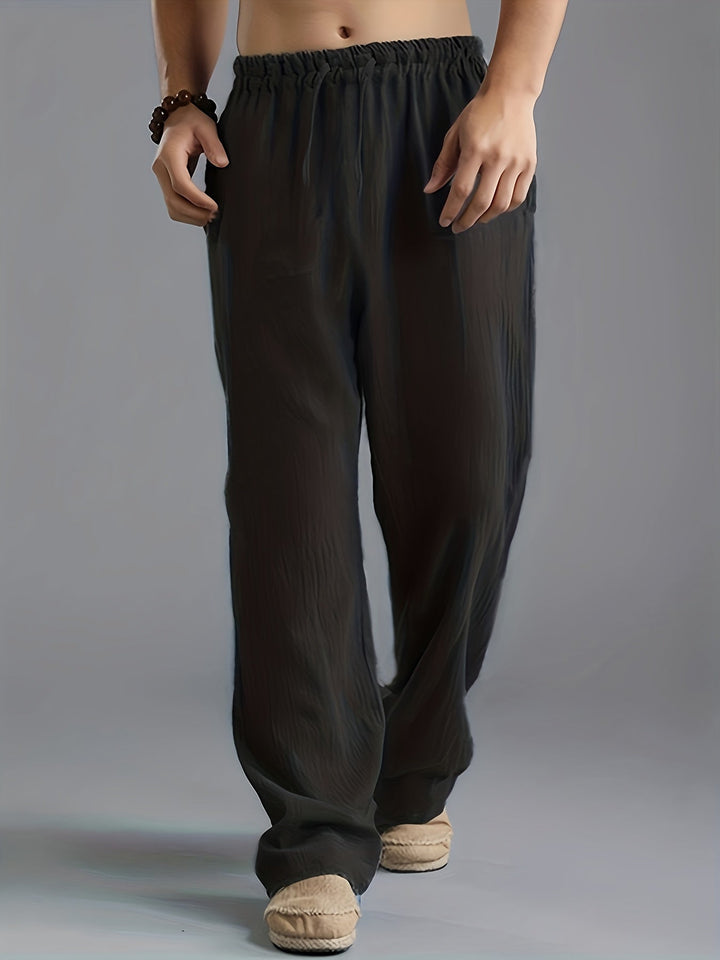 Men's Long Joggers | Wide Leg