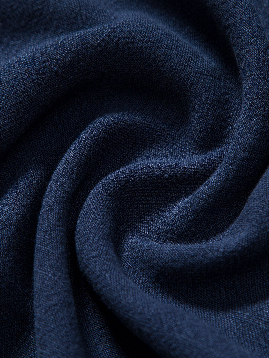 Elias - Linen Viscose Blend Shirt with Button Placket