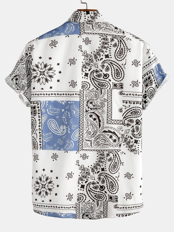 Novarix – Paisley Shirt with Button Placket
