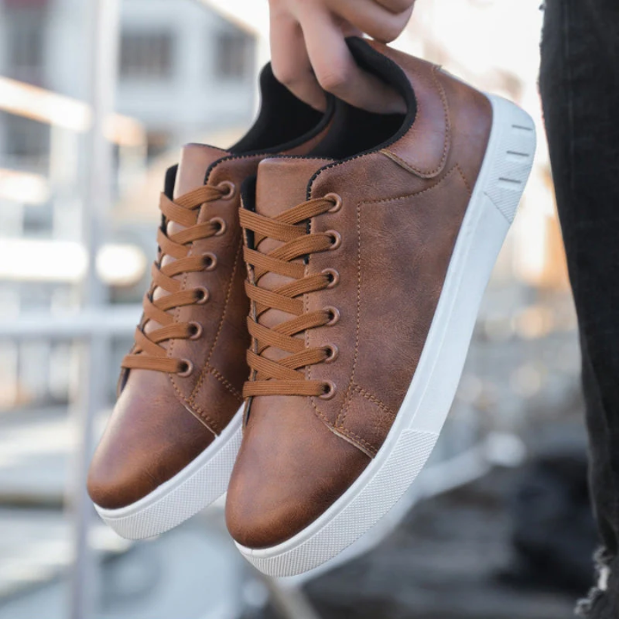 Blaine - Stylish Leather Men's Sneakers