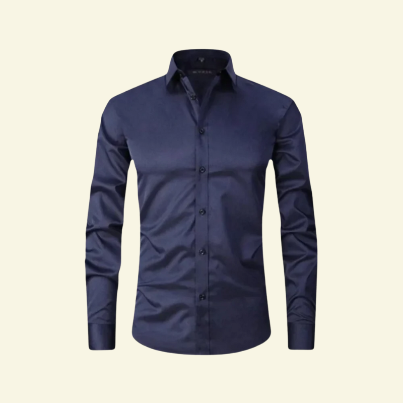 Lioran – Shirt with Contrast Buttons