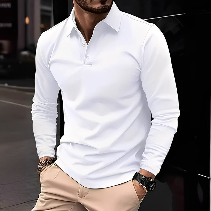Billy - Men's Long-Sleeve Polo Shirt