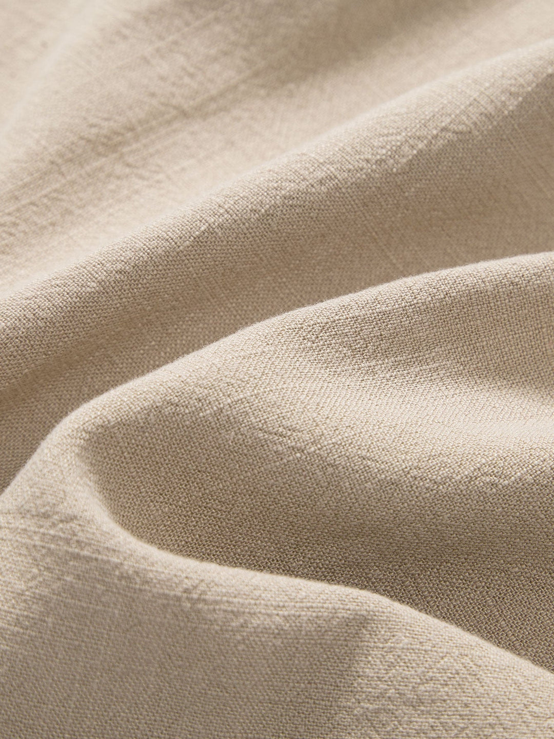 Corvane – Linen Rayon Shirt with Stand-up Collar