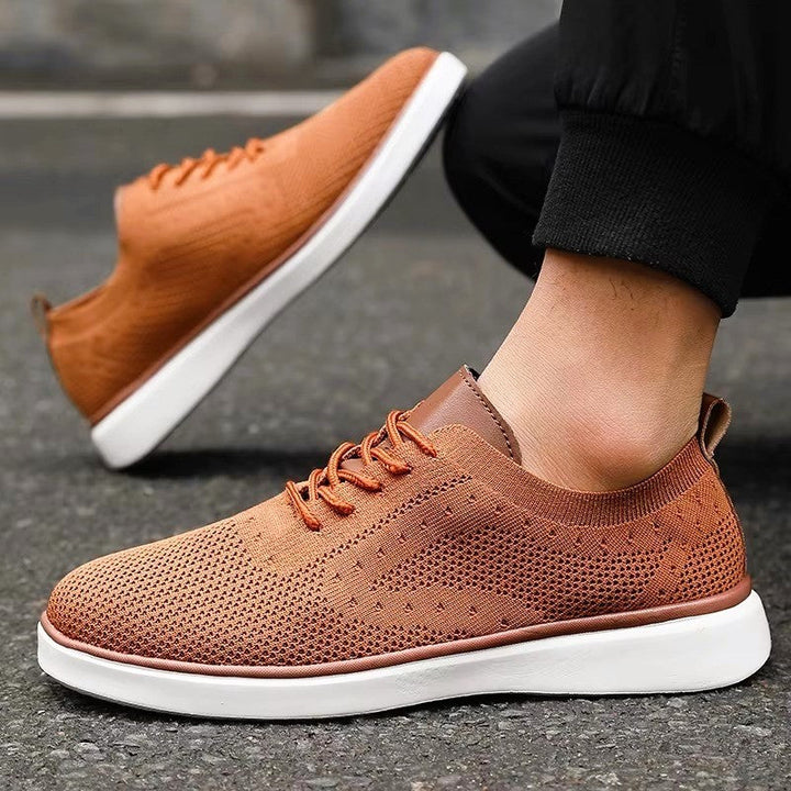 Gareth - Lace-Up Mesh Sneakers