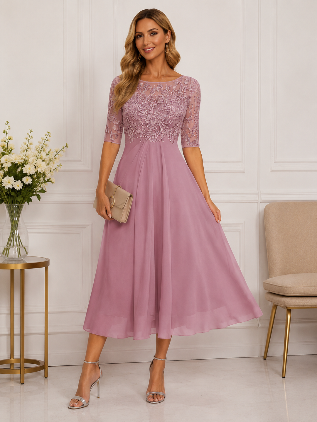Rhonda™ | Elegant Lace Dress