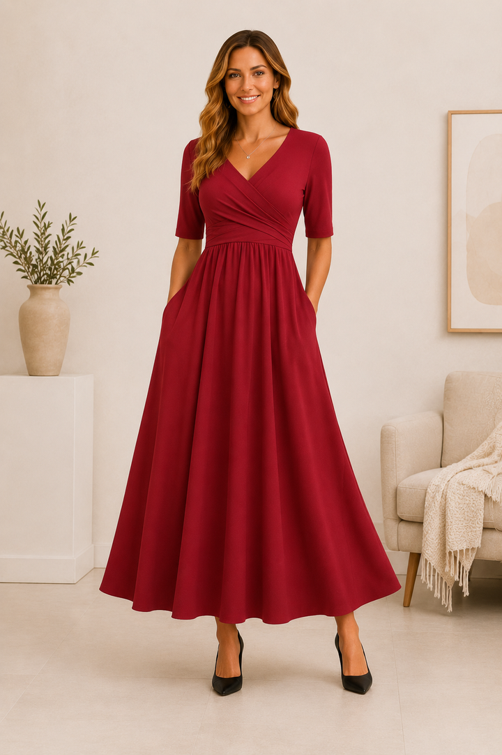 IDA™ | Elegant Midi Dress