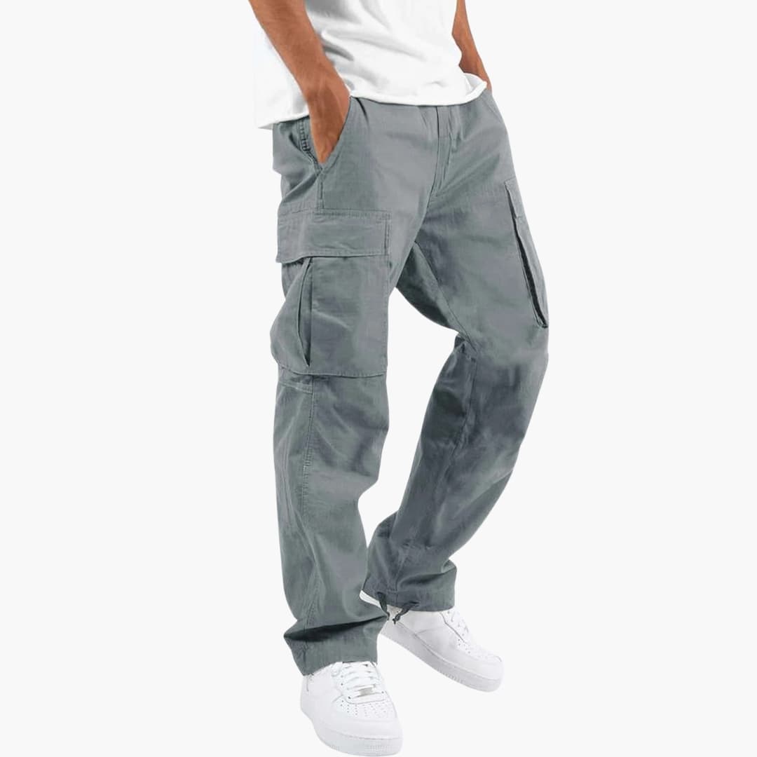 Carmelo – Men's Cargo Pants in Loose Fit with Multiple Utility Pockets