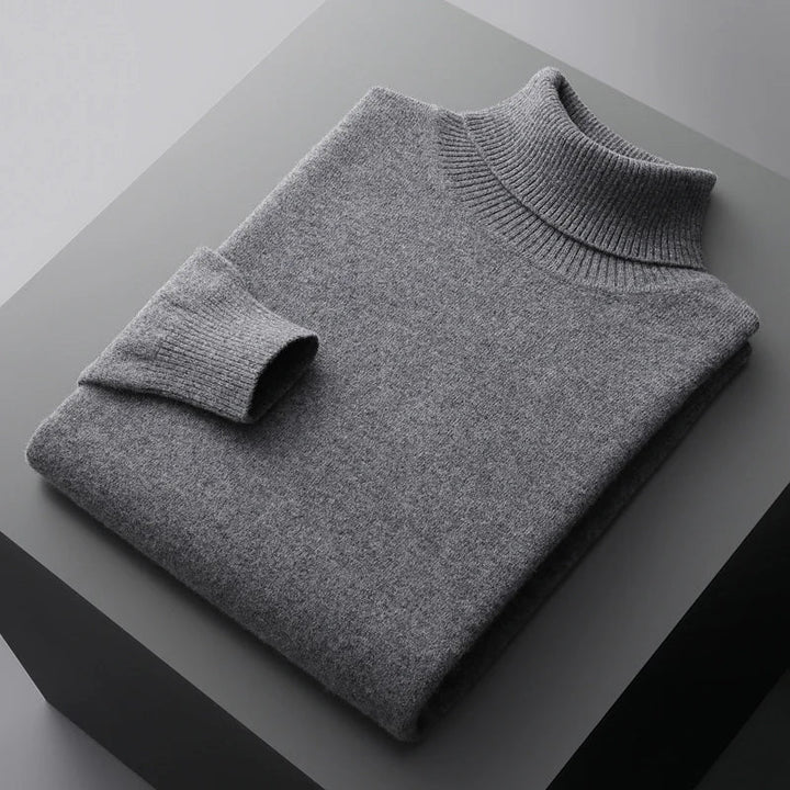 Turtleneck Sweater Men | Knitted