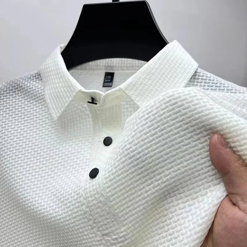 Egan - Short Sleeve Polo Shirt Breathable Summer Style