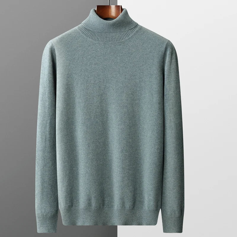 Turtleneck Sweater Men | Knitted