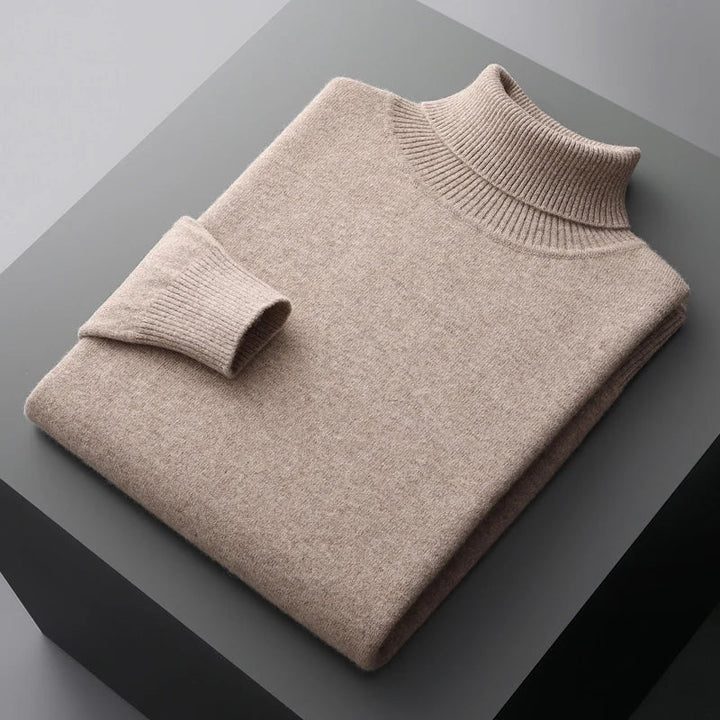 Turtleneck Sweater Men | Knitted