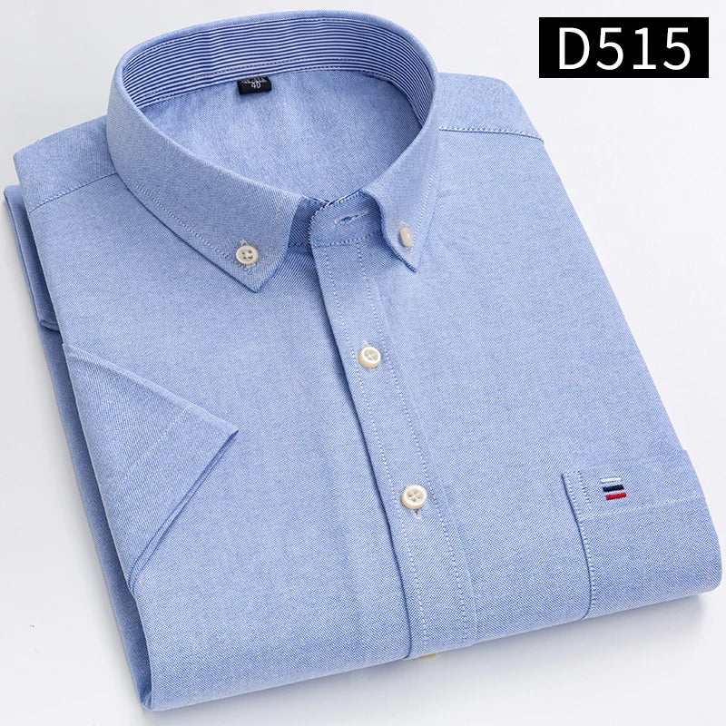 Baldo - Men's Cotton Short-Sleeve Shirt Plus Sizes