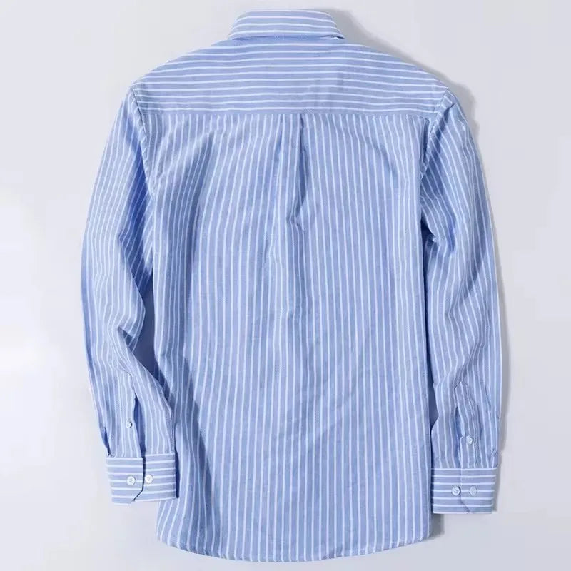 Ardovian - Oxford Cotton Shirt Men Long Sleeve