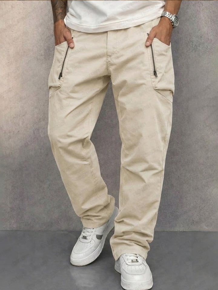 Alan - Cotton Cargo Pants