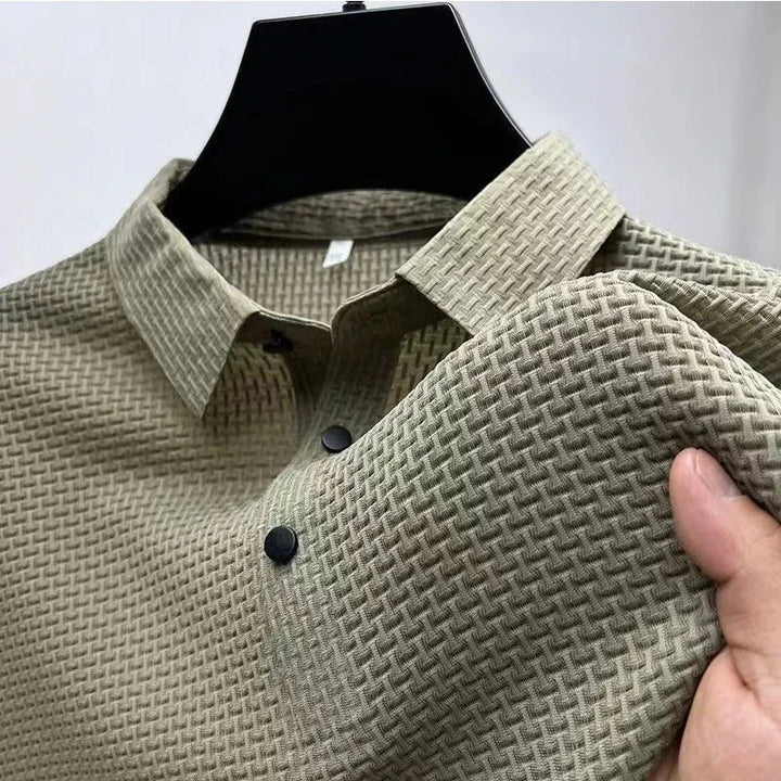 Egan - Short Sleeve Polo Shirt Breathable Summer Style