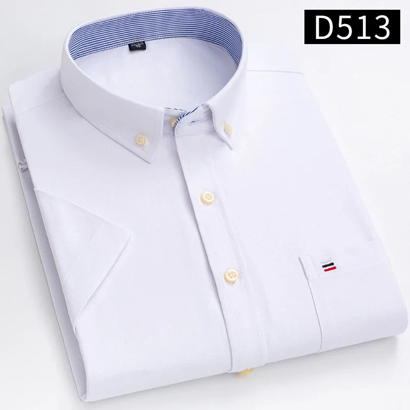Baldo - Men's Cotton Short-Sleeve Shirt Plus Sizes
