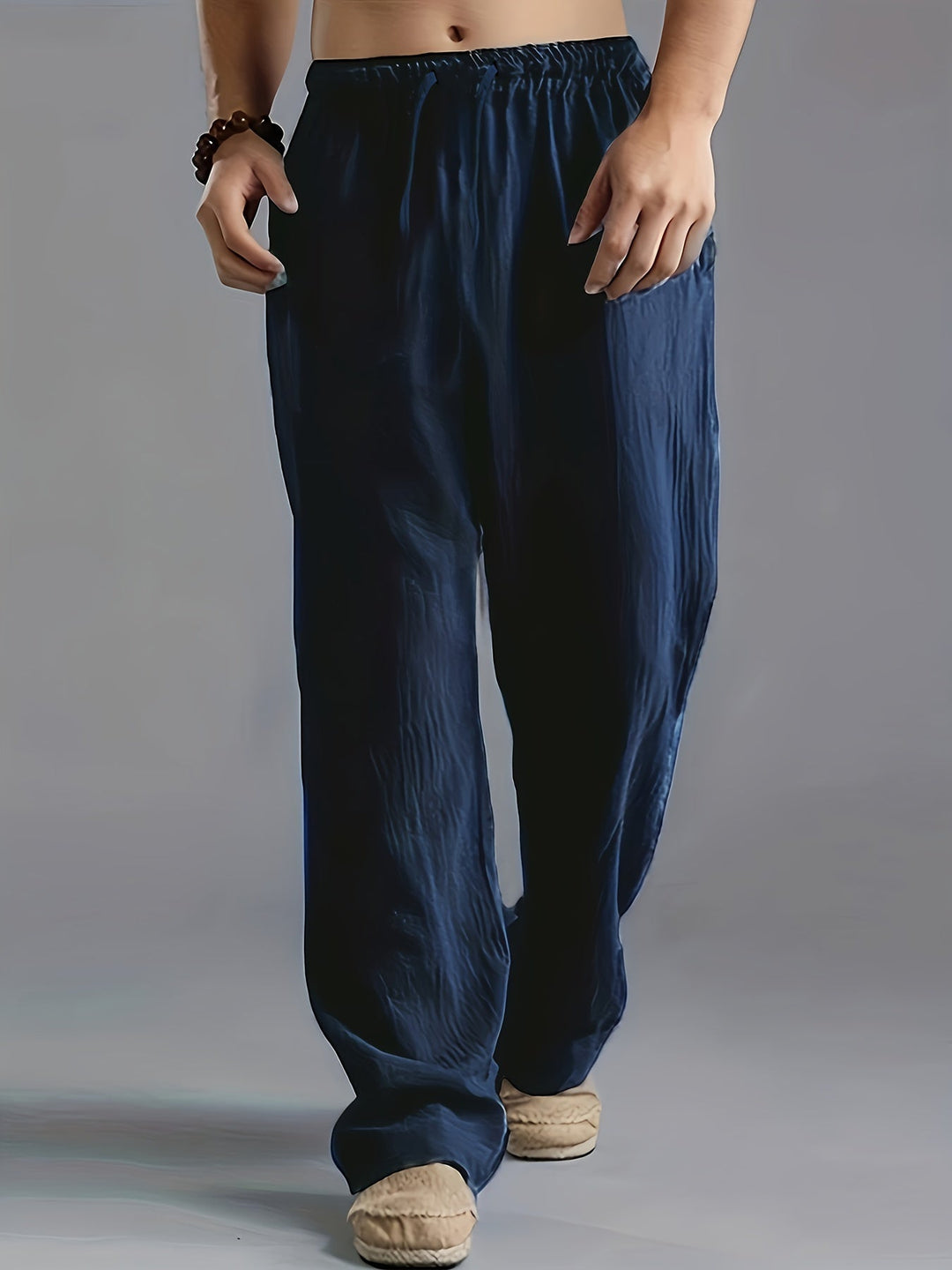 Men's Long Joggers | Wide Leg