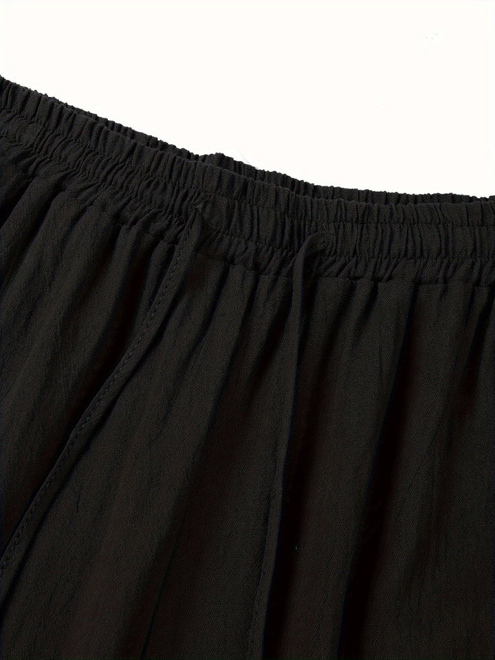 Men's Long Joggers | Wide Leg
