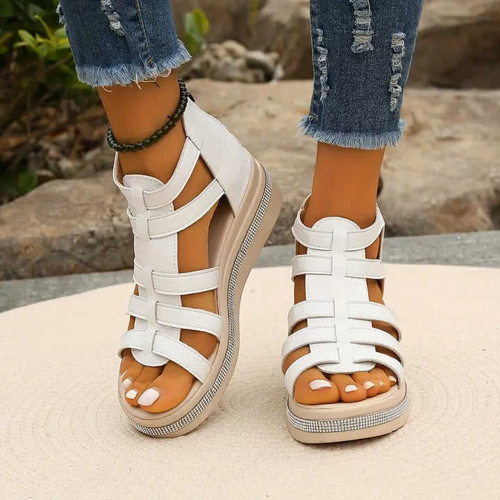 ELODIE | ELEGANT WEDGE SANDALS