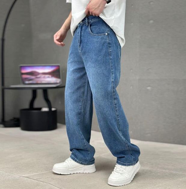 Anders – Men's Loose-Fit Straight Denim Jeans