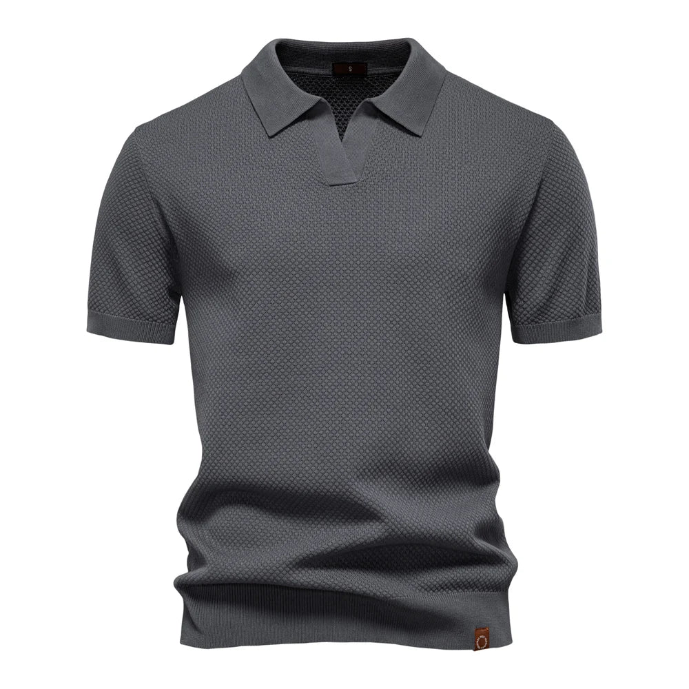 Huntera - Classic Men's Short-Sleeve Polo Shirt