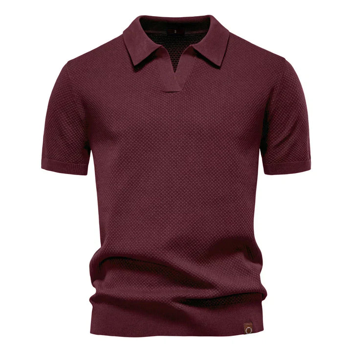 Huntera - Classic Men's Short-Sleeve Polo Shirt