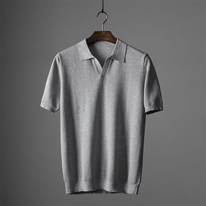Harry - Structured Short-Sleeve Classic Polo Shirt for Men